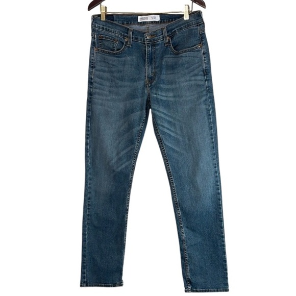 Signature Levi Strauss & Co Men’s S51 Straight Leg Jeans Medium Wash Denim 32 34 - Picture 10 of 10